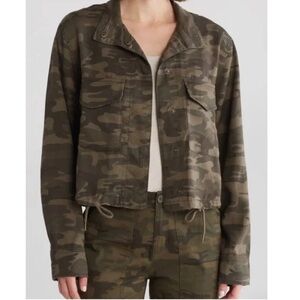 Sanctuary Elanor Tencel Lyocell Utility Camo Jacket Size L